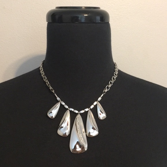 WHBM Reversible Teardrop Station Necklace - Picture 3 of 7